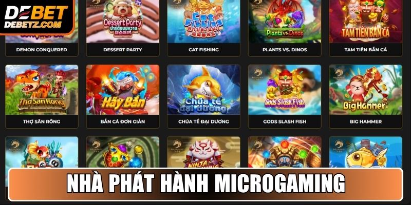 Nhà phát hành Microgaming