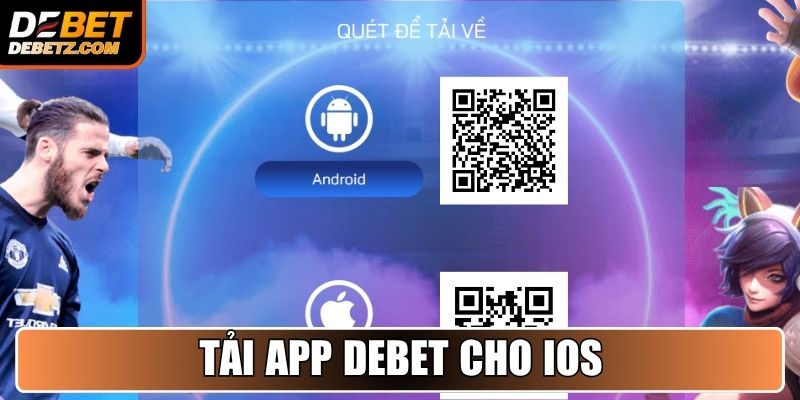 Tải app DEBET cho iOS