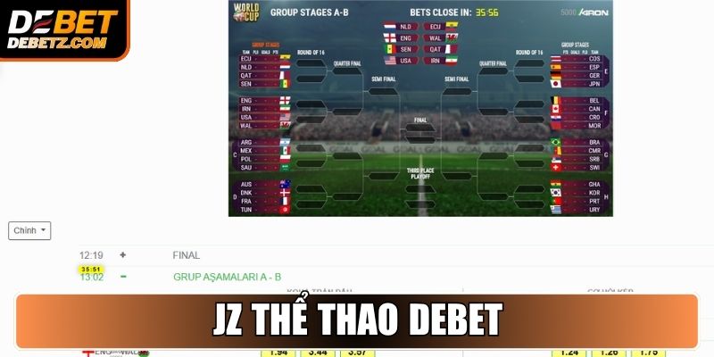 JZ Thể Thao DEBET